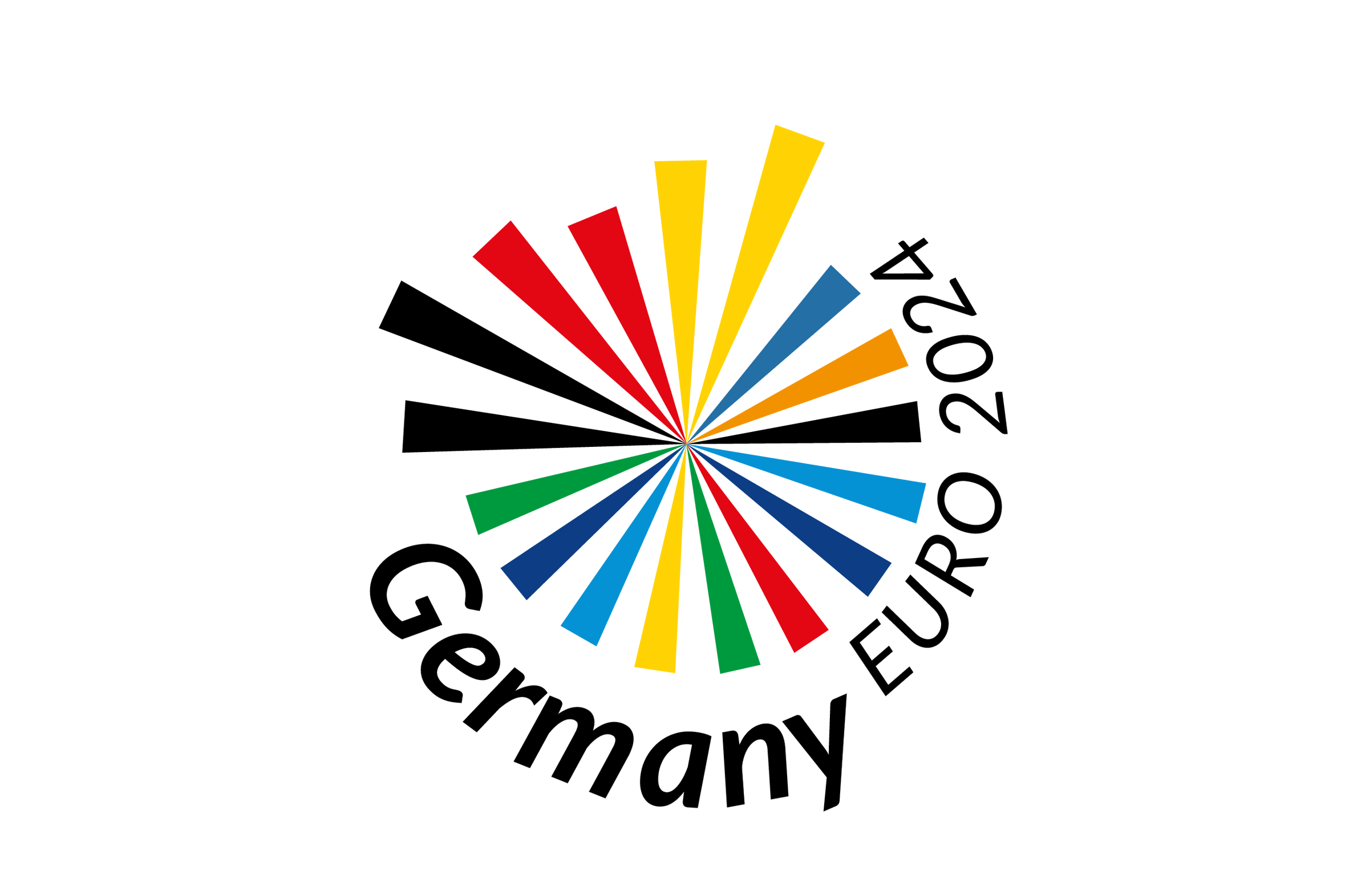 Projekt logo Germany EURO 2024 / konkursowy