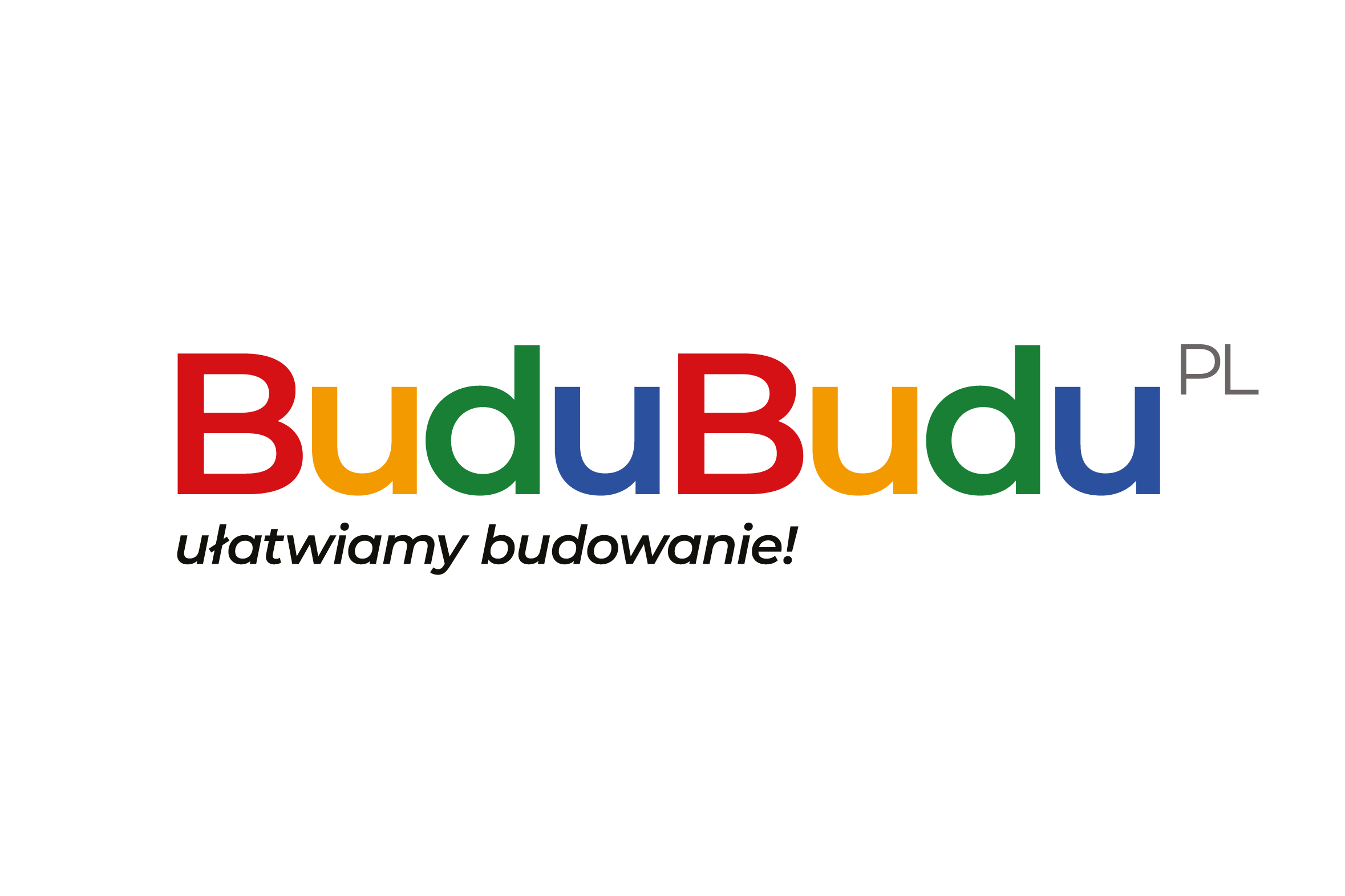 Projekt logo serwisu i magazynu budowlanego BuduBudu