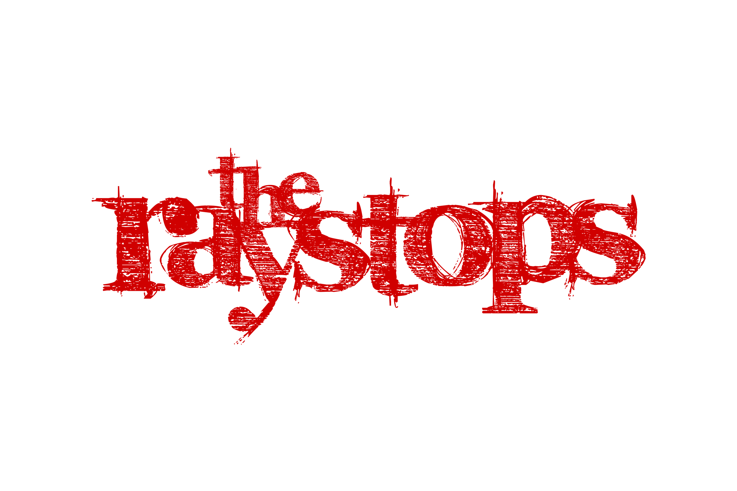 Projekt logo zespołu muzycznego The Raystops